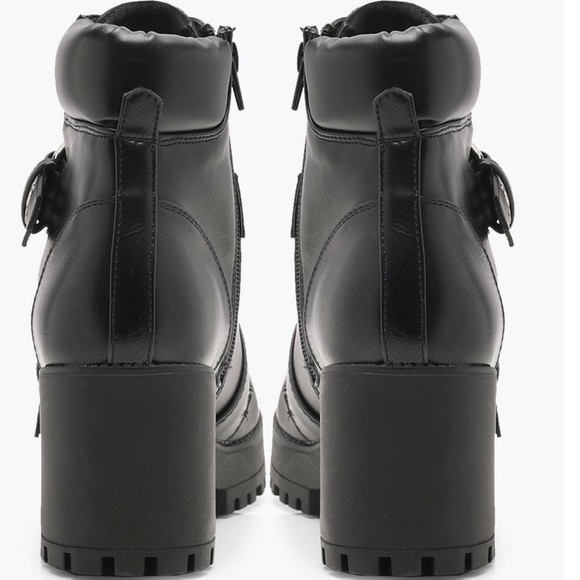 NEW Double Strap Combat Boot Punk 9.5 - Picture 3 of 4